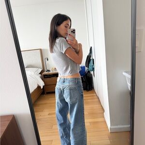 EB Denim Low Rise Baggy in Luca